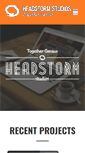 Mobile Screenshot of headstormstudios.com